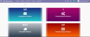 odoo for manufacturing company