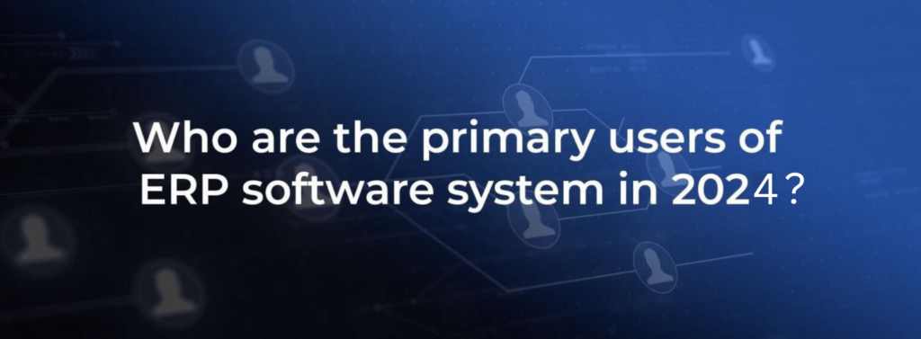 Who are the primary users of erp software system in 2023