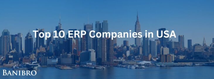 Top 10 ERP Companies in USA
