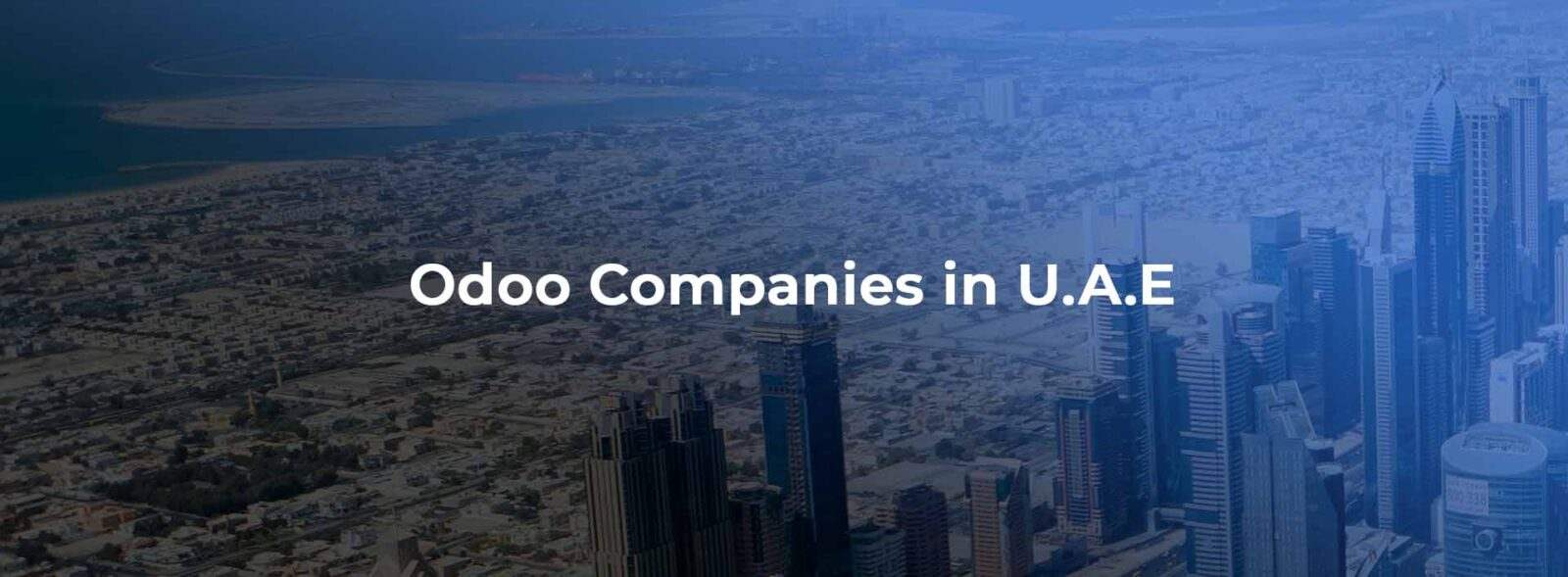 Odoo Companies in UAE